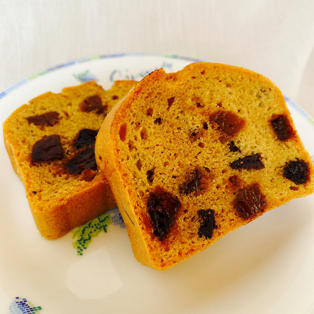 大豆でできたソイケーキ　あんずとカカオ