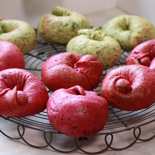 国産小麦の野菜ベーグル