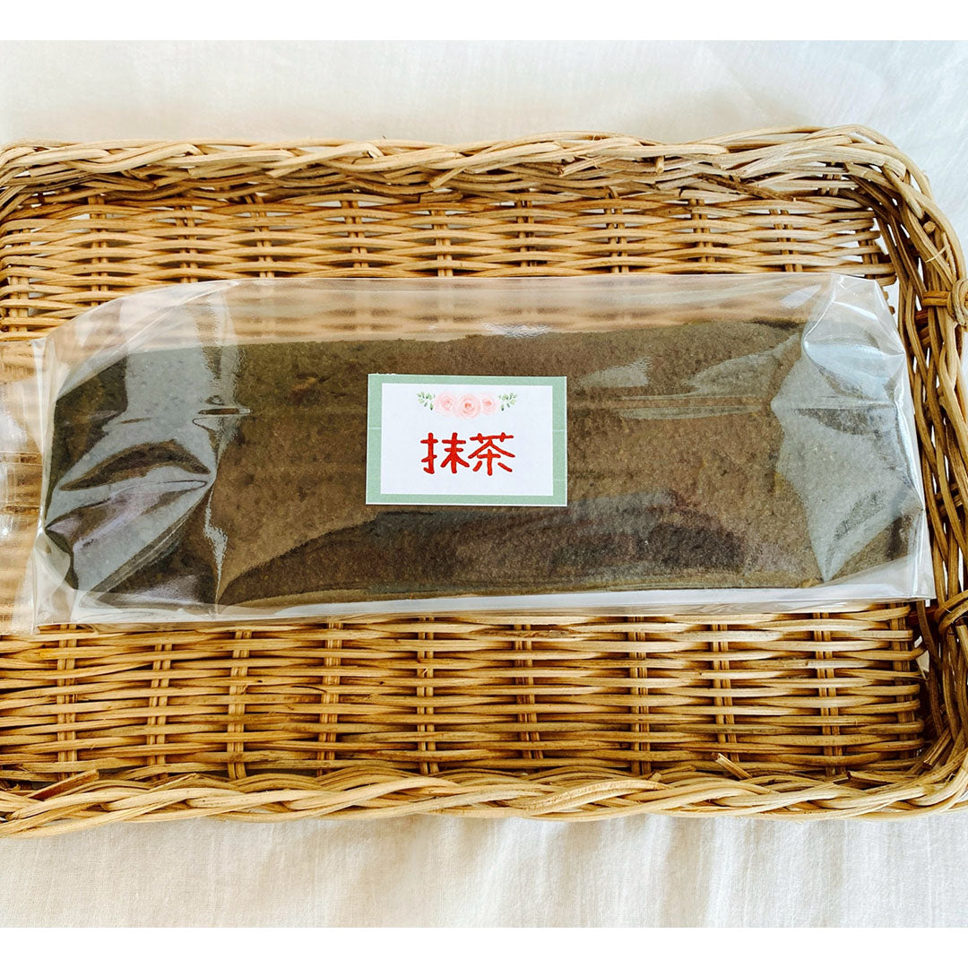 大豆でできたソイケーキ　抹茶