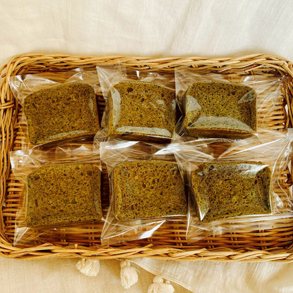 大豆でできたソイケーキ　抹茶