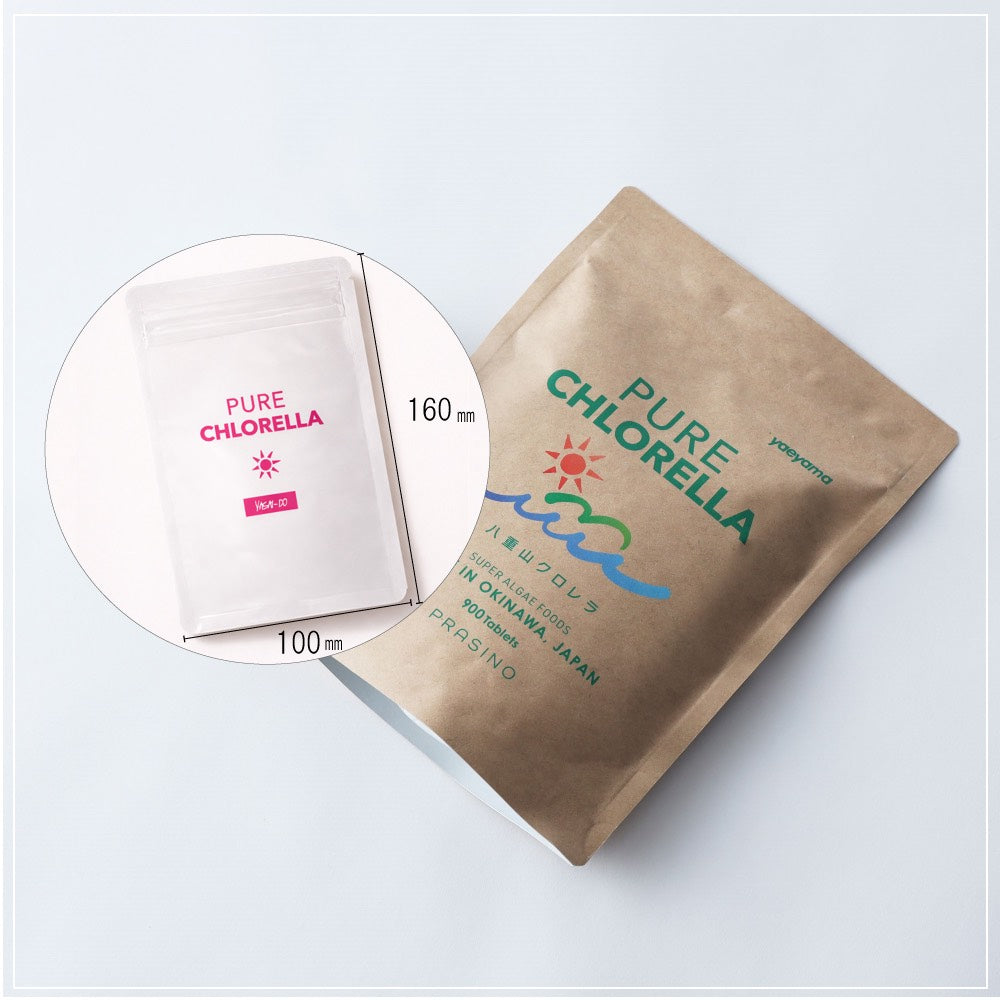 PURE  CHLORELLA 900粒 ／ 添加物不使用 ピュアクロレラ
